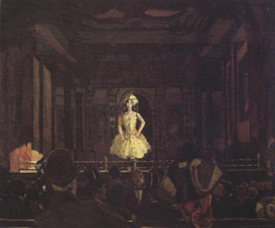 Walter Sickert Gatti's Hungerford Palace of Varieties Second Turn of Katie Lawrence (nn02) oil painting image
